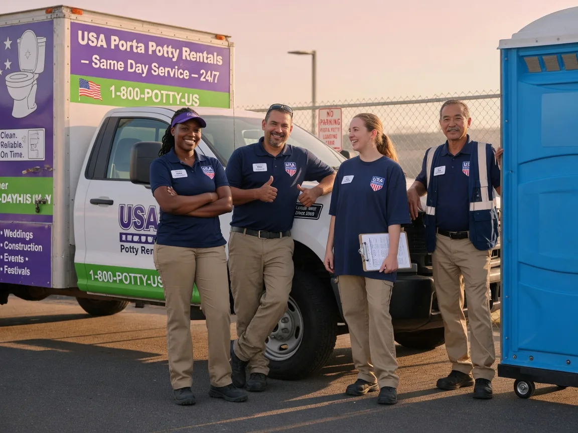Porta Potty Rental company in Thousand Palms, CA